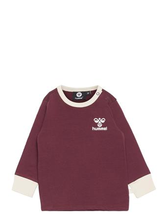 Hmlmaui T-Shirt L/S Red Hummel