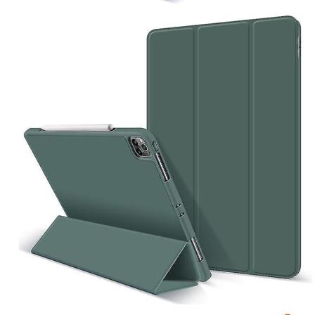 Beskyttende deksel for iPad Pro 12,9 tommer med pennholder DARK GREEN