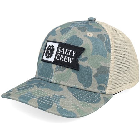 Salty Crew - Camo trucker Kšiltovka - Kids Pinnacle Retro Sand Camo Trucker @ Hatstore