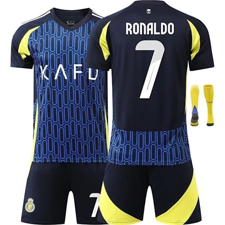 fodboldtrøje fodboldtøj børn Al Nassr Away Kit Cristiano Ro