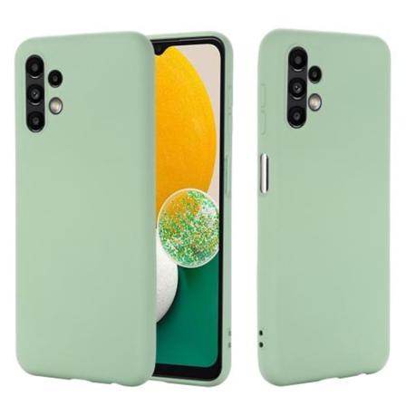 Samsung Galaxy A13 4g Skal Silikon Liquid Grön