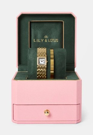 Lily & Lotus Klocka i rostfritt stål CM241107 Klockor Dam Guld ONESIZE