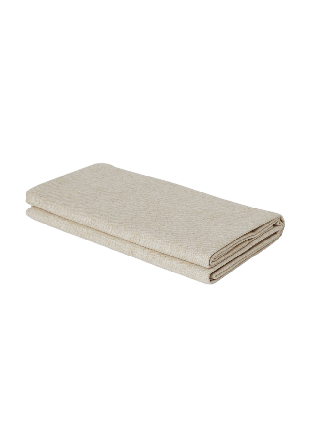 Åhléns Home Avtorkningsbar duk i linnemix 145x330 cm Bordstextil Brun ONESIZE