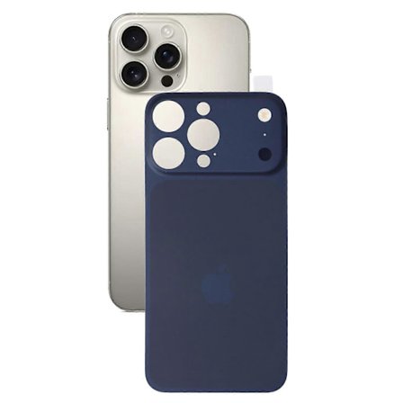 Baksidesfilm för iPhone 15 Pro Max – Förvandla till 17 Pro Max Full Coverage PMMA Telefonskydd