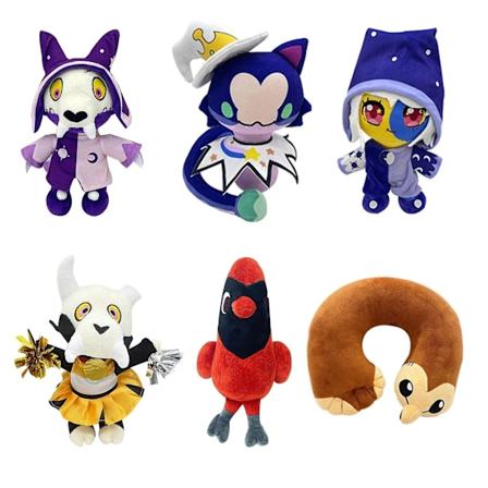 2024 Ny modell Ny The King of The Owl House Plyschleksak Söt Hunter Collector Stringbean Mjuk fylld docka Figur Barn Födelsedagspresent Rumsinredning