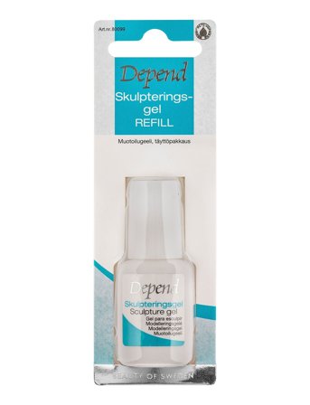 Depend Cosmetic Skulpteringsgel Refill - Nude - ONE SIZE