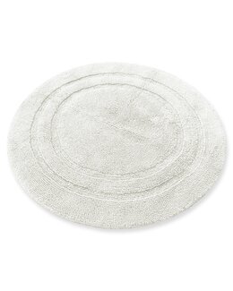 Bademåtte Turin rund 70 cm Ø Off-white