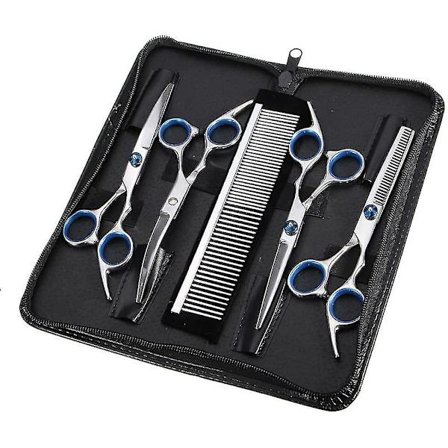 4 stk. Professionelle Hunde-Pelsaks, Rustfrit Stål Dyrepleje