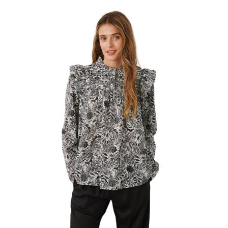 Part Two TenjaPW BL Hvid, Dame Bluser, Størrelse: XL