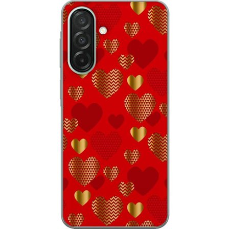 Kompatibelt Mobilskal till Samsung Samsung Galaxy A26 GoldenHearts