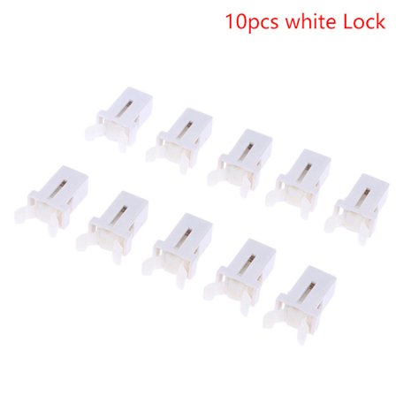 10 stk skraldespand Plastlås Selvlåsende kontakt udskiftning Ca