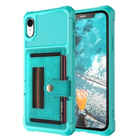 Skal med Kortfack - iPhone XR