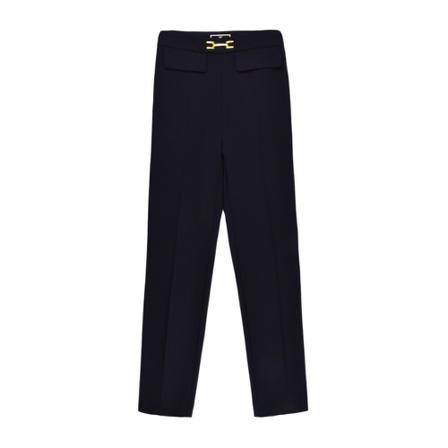Elisabetta Franchi, Trousers Zwart, Dames, Maat:XS,stretch