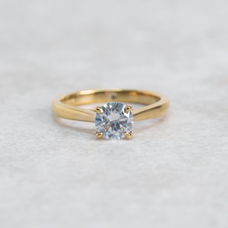 Förlovningsring Vallmo, 18K Rödguld 0.50 Carat - Förlovning- och vigselringar