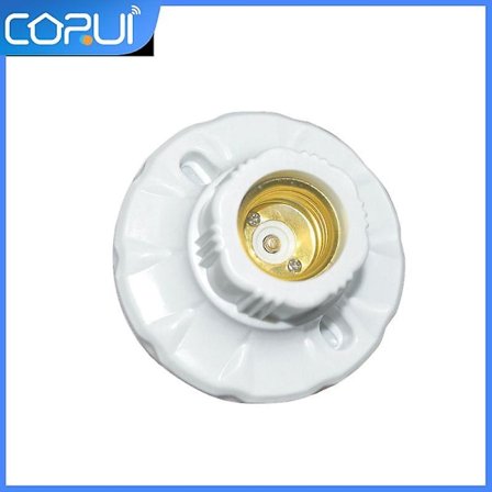 1 stk. E27 Pære Sokkel LED Lampeholder Brakett Lampe Adapter Sokkel Lyspærer