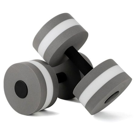 Eva Vatten Flytande Hantlar Yoga Sport Vatten Skum Hantlar Fitnessverktyg