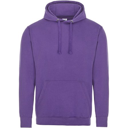 Awdis Unisex College Huvtröja / Hoodie XL Lila