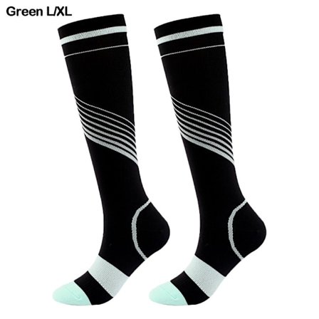 Kompressiosukat Elastiset sukat VIHREÄ L/XL L/XL