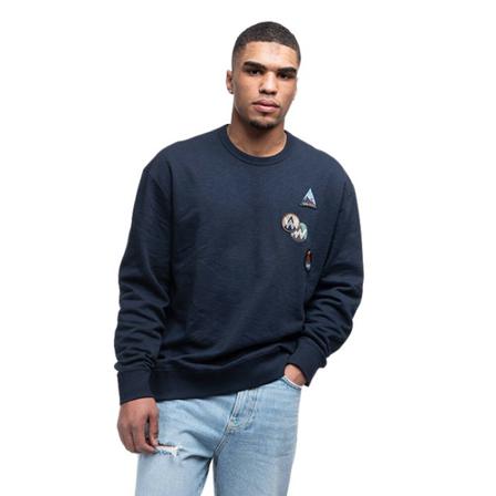 Wood Wood Men's sweatshirt Hugo 11935615-2136 Blå, Herre Sweatshirts