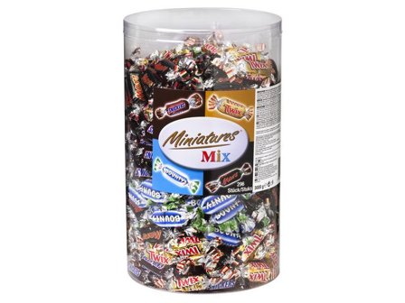 MARS Choklad MINIATURES Blandade bitar 3kg - Lyreco - Kök och servering - Ätbart - Godis och choklad