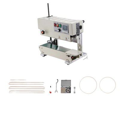 Kontinuerlig påsseglare, justerbar förseglingbredd, höghastighetsförsegling,600 watt