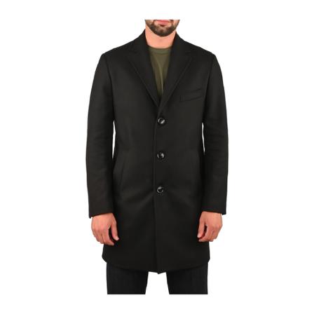 Liu Jo Single-breasted Jas M002P106WoolJas-900 , Zwart , Heren , Maat: S Jassen