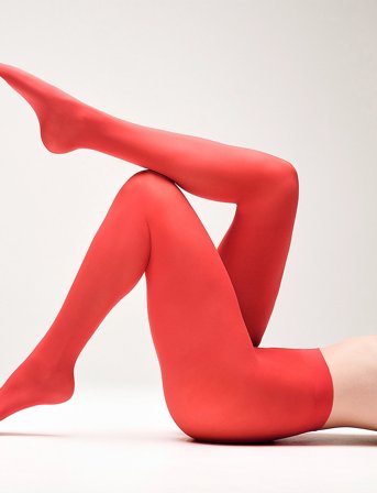 Sneaky Fox Ingrid Tights - Red - ONE SIZE