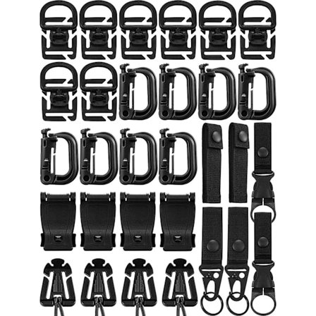 Taktiske utstyrs klipser for webbing fester til taktiske ryggsekker Moll