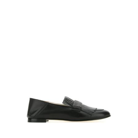 Fabiana Filippi, Moccasins Zwart, Dames, Maat:40 EU