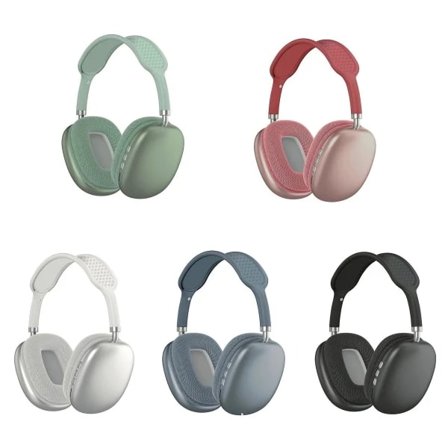 Trådlösa brusreducerande hörlurar, musikhörlurar, stereo Bluetooth-hörlurar blå