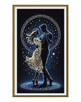 Perlenstickerei Tanz der Liebenden - Nova Sloboda