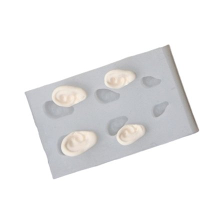 Smukke Ører Håndværk Silikoneform Øre Skulptur til Keramik Ler DIY Projekter