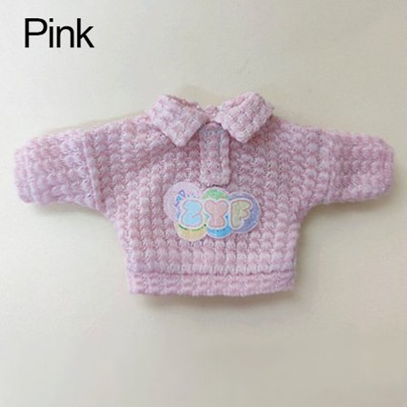 Ministickad tröja 1/12 dockkoftor ROSA