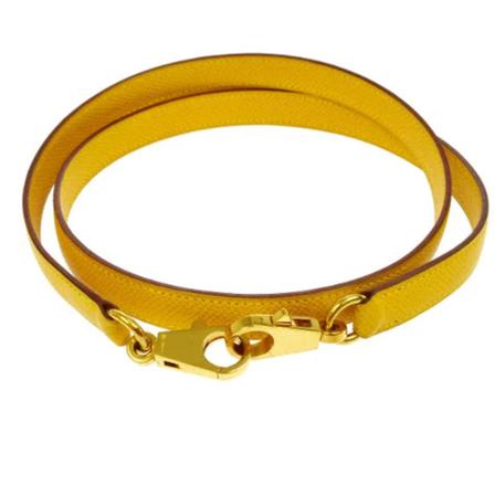 Hermès Vintage, Pre-owned Leather belts Bruin, Dames, Maat:ONE Size,leer