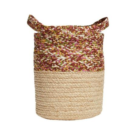 La DoubleJ, Sunbathing Raffia Pouch Beige, Dames, Maat:ONE Size