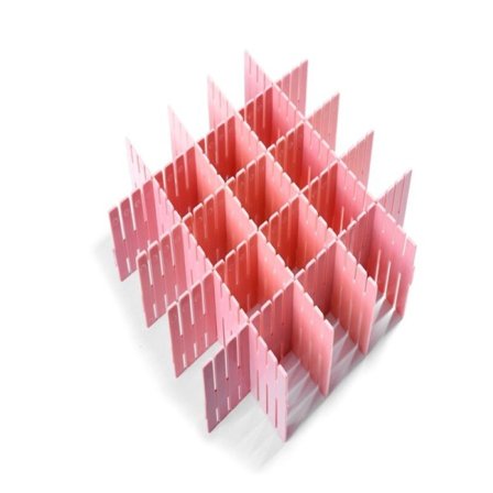 4 stykker Divider Justerbar Husholdning Opbevaring Skab Kombination Undertøj Sokker Skuffe Arrangør