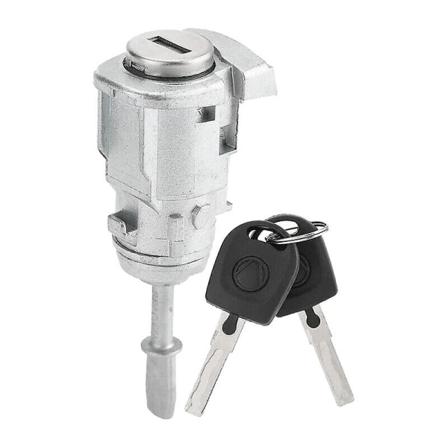 Front Høyre Side Dør Lås Sylinder Bryter med 2 Nøkler for 97-06 GOLF IV Mk5 1U0837168AC