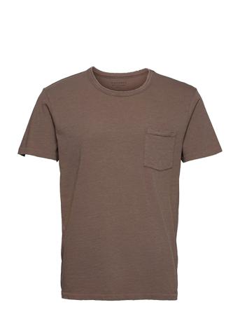Gage Ss Crew Brown AllSaints