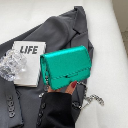 Ketjulaukku Kainalolaukku VIHREÄ