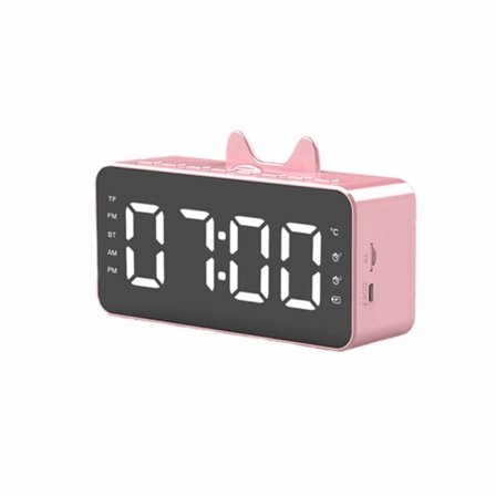 Elektroninen kello Elektroninen kello Digitaalinen näyttö Pöytäkello Opiskelija-asunnon pöytäkello Herätyskello Yöpöytä Bluetooth-yhteys Muistikortti.