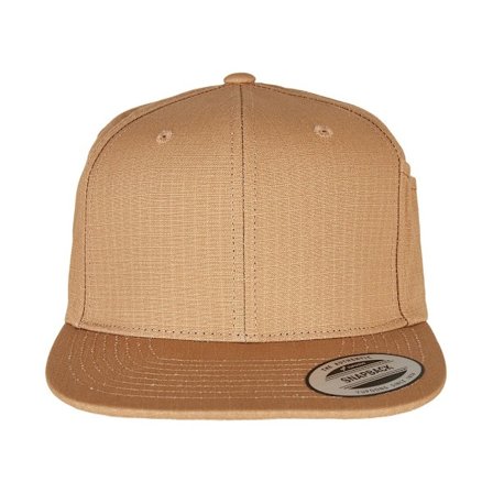 Yupoong Unisex Adult Flexfit Snapback Cap One Size Ocher