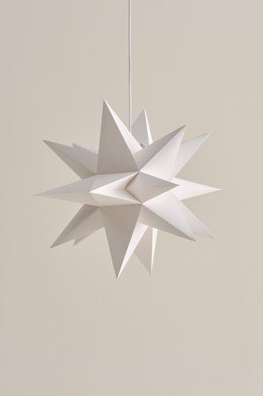 Jotex - APEX julestjerne ø 60 cm Naturhvit - Kjøp Julestjerner hos Jotex