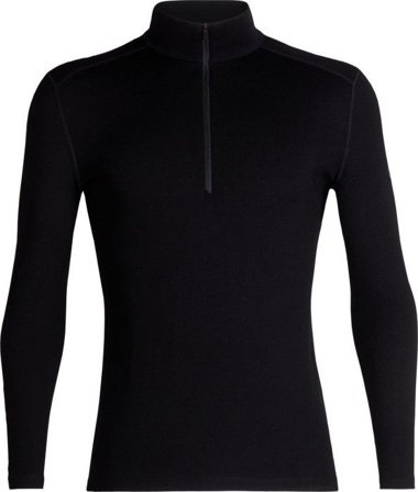Icebreaker M's Tech LS Half Zip 260 Black