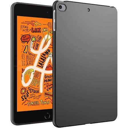 Mjukt skal kompatibelt med iPad Mini 1 2 3 4 5 7.9'' mini 6 2021 8.3 mini 5:e 6:e Gen Flexibelt Silikon TPU Svart Skyddande Skal Baksida