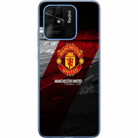 Xiaomi Redmi 10c Genomskinligt Skal Manchester United Fc