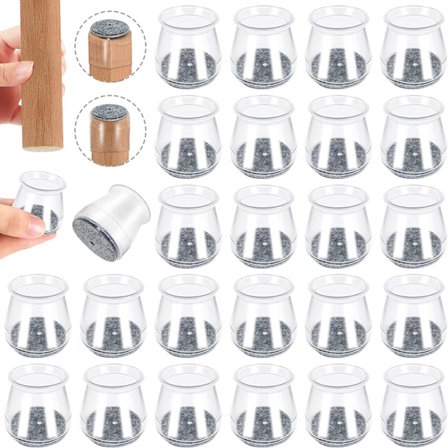 24 kappaletta tuolin päätysuojaa, tuolin jalkasuojaa, sopii eri