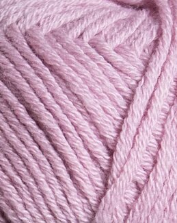 Garn Merino Bomull Hell-Pink - Järbo