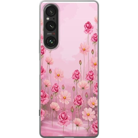 Yhteensopiva Puhelinkuori Sony Xperia 1 V Petal Reverie Soft Blush