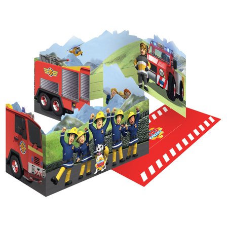 Brandmand Sam Invitationskort