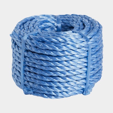 Corda per telone, Ø6 mm, 20 metri, blu